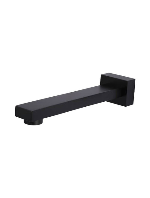 Meir Square Wall Spout in Matte Black