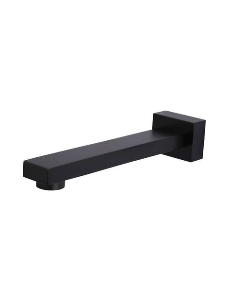 Square Wall Spout in Matte Black