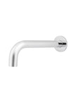 Universal Round Curved Spout - Polished Chrome