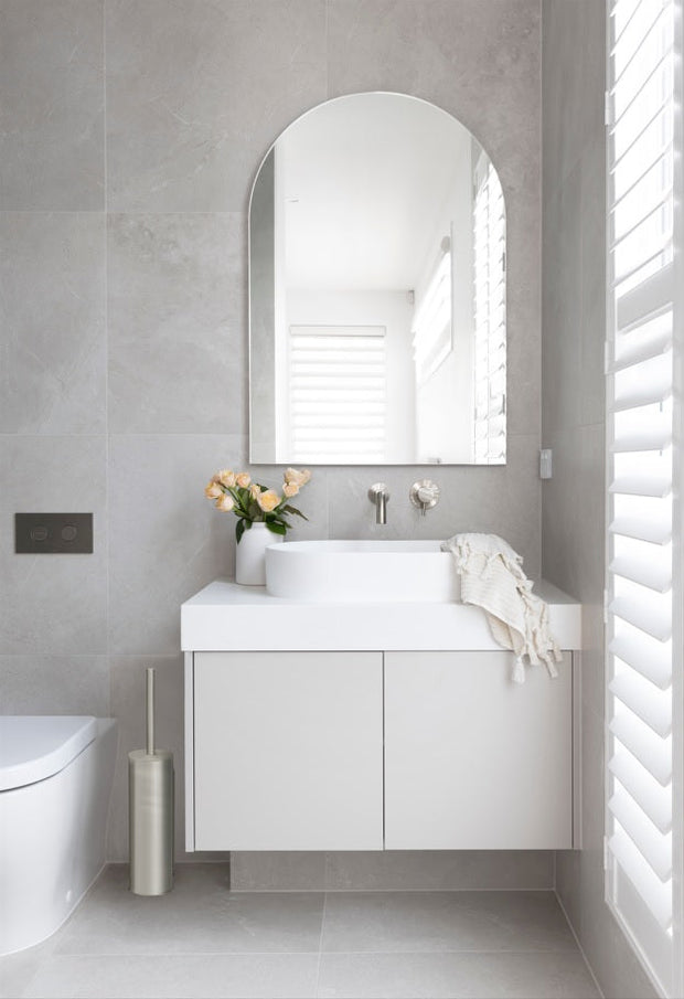 Meir Round Toilet Brush and Holder bathroom accessory