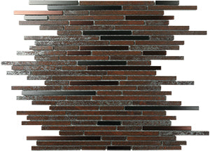Metalgres Antique Iron Bullets Porcelain Mosaic tile