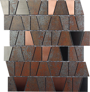Metalgres Antique Iron Castle Porcelain Mosaic tile