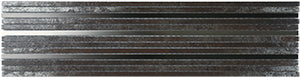 Metalgres Antique Silver Airstrip Porcelain Mosaic tile