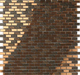 Artmirror Bronze Mirror Mosaic 300x300mm (chip 10x20mm) tile