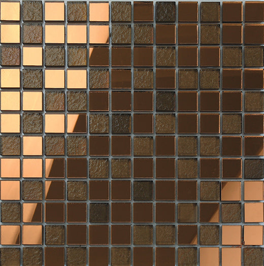 Artmirror Bronze Mirror Mosaic 300x300mm (chip 25x25mm) tile