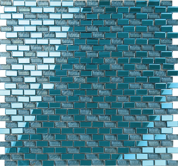 Artmirror Aqua Mirror Mosaic 300x300mm (chip 10x20mm) tile