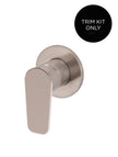Round Wall Mixer Paddle Handle Trim Kit (In-wall Body Not Included)