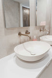 Round Wall Mixer Pinless Handle Trim Kit (In-wall Body Not Included) - Champagne