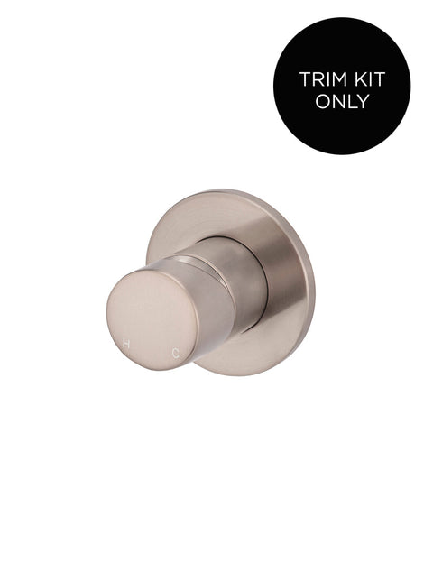 Meir Round Wall Mixer Pinless Handle Trim Kit (In-wall Body Not Included)