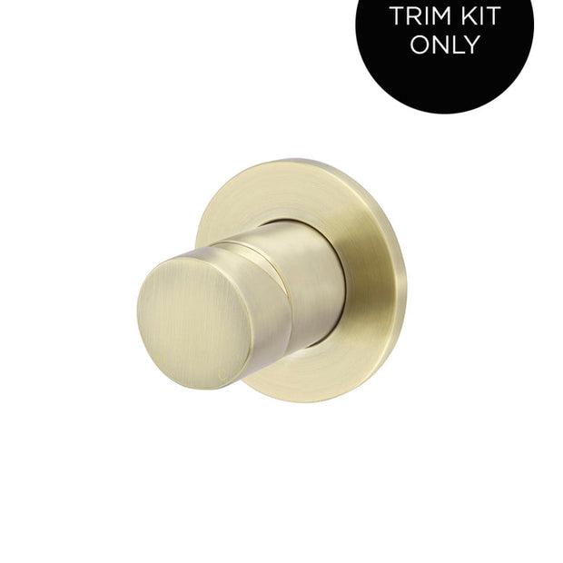 Round Wall Mixer Pinless Handle Trim Kit (In-wall Body Not Included)