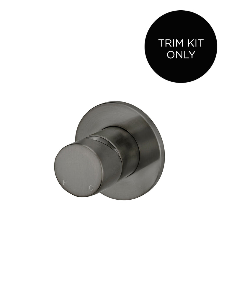Round Wall Mixer Pinless Handle Trim Kit (In-wall Body Not Included)