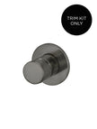 Round Wall Mixer Pinless Handle Trim Kit (In-wall Body Not Included)