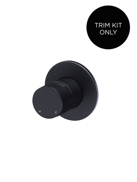 Meir Round Wall Mixer Pinless Handle Trim Kit (In-wall Body Not Included)