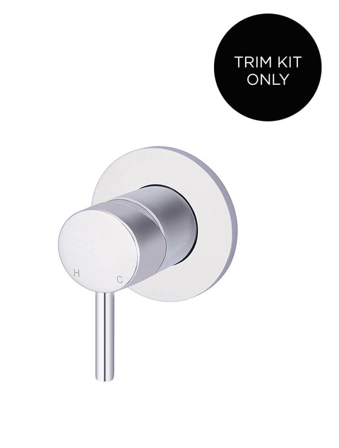 Meir Round Wall Mixer Short Pin lever Trim Kit (In-wall Body Not Included)