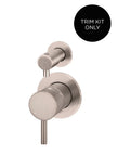Round Diverter Mixer Trim Kit (In-wall Body Not Included)