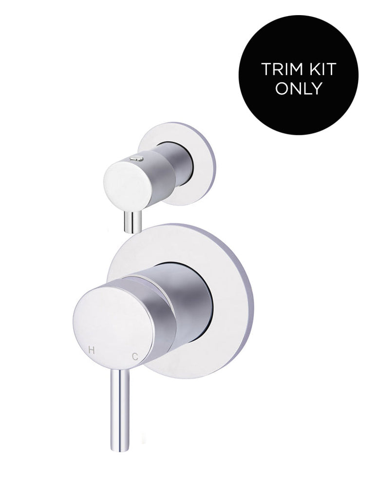 Round Diverter Mixer Trim Kit (In-wall Body Not Included)