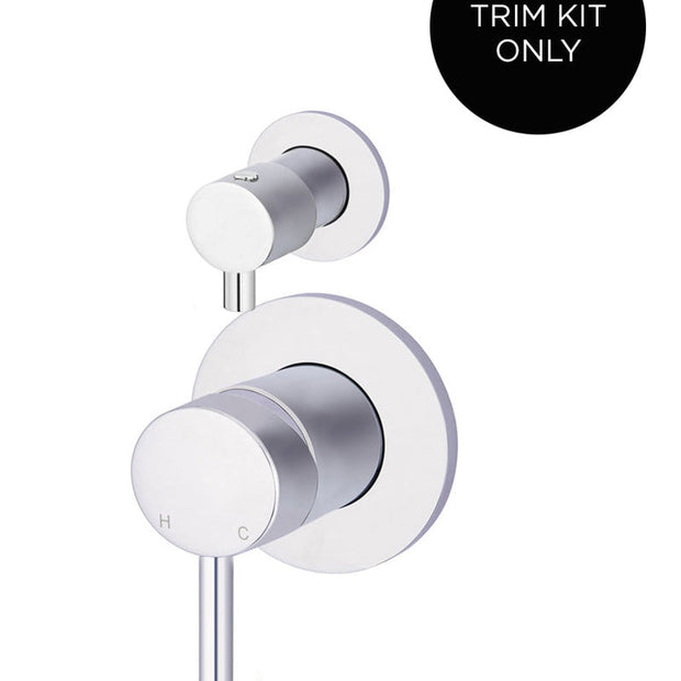 Round Diverter Mixer Trim Kit (In-wall Body Not Included)