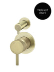 Round Diverter Mixer Trim Kit (In-wall Body Not Included)