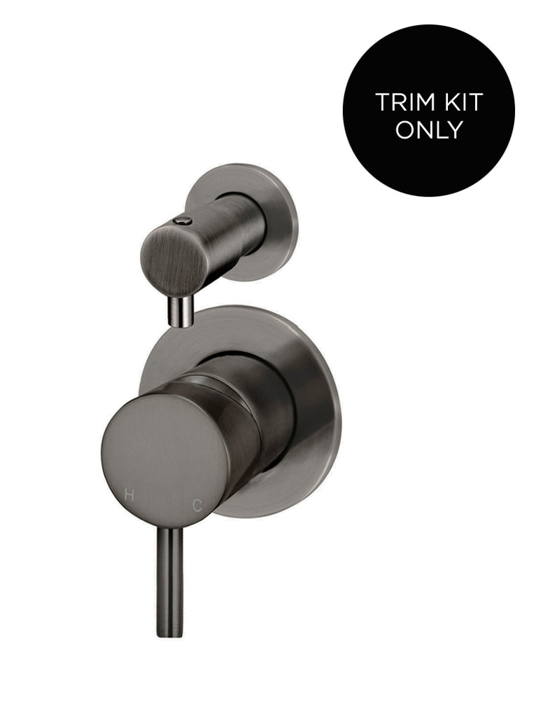 Round Diverter Mixer Trim Kit (In-wall Body Not Included)