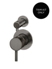 Round Diverter Mixer Trim Kit (In-wall Body Not Included)