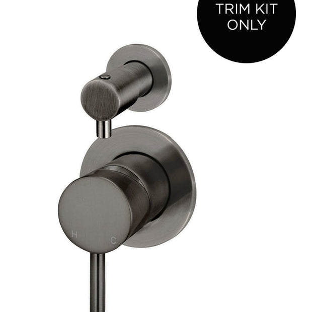 Round Diverter Mixer Trim Kit (In-wall Body Not Included)