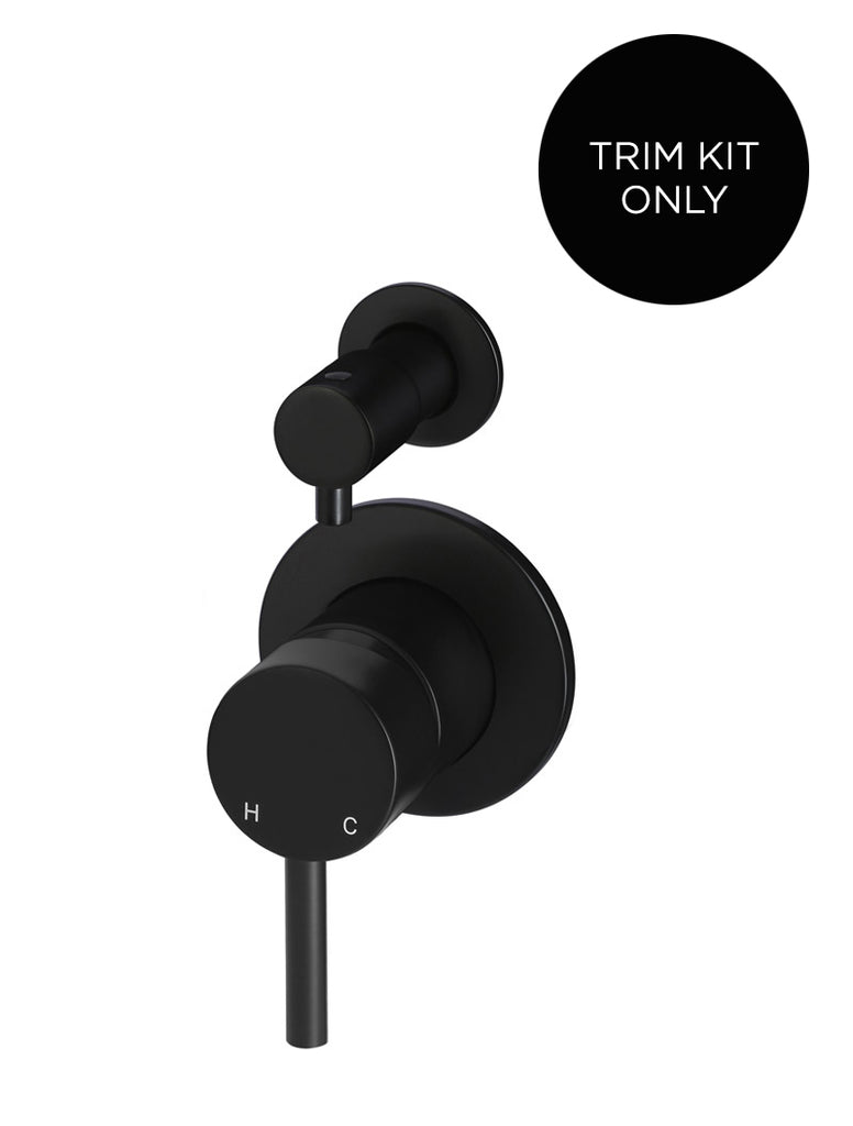 Round Diverter Mixer Trim Kit (In-wall Body Not Included)