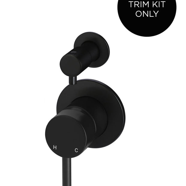 Round Diverter Mixer Trim Kit (In-wall Body Not Included)