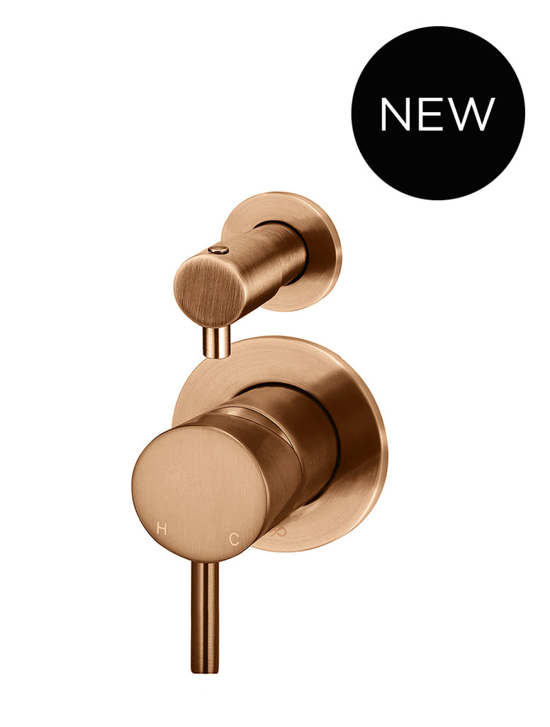 Round Diverter Mixer Trim Kit (In-wall Body Not Included)