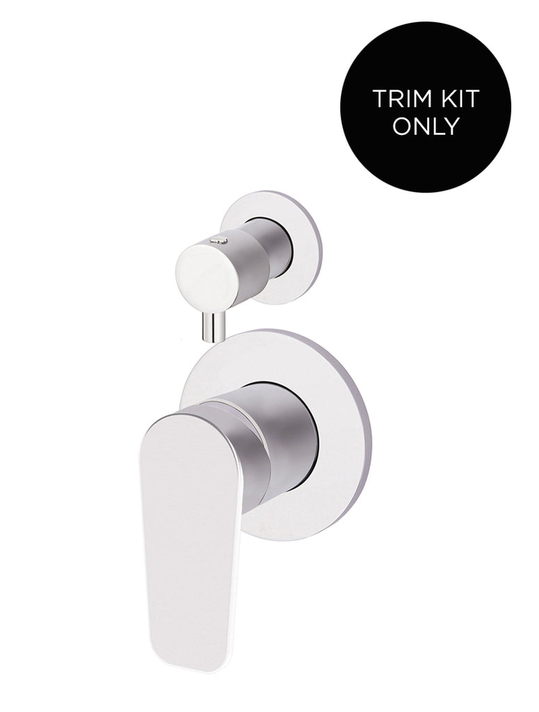 Round Diverter Mixer Paddle Trim Kit (In-wall Body Not Included)
