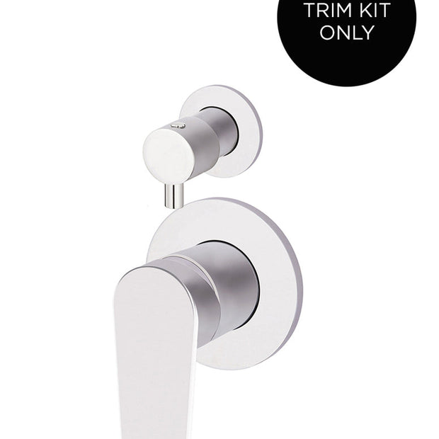 Round Diverter Mixer Paddle Trim Kit (In-wall Body Not Included)