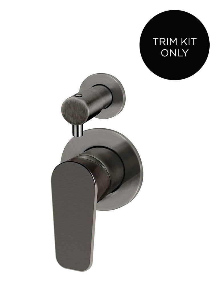 Round Diverter Mixer Paddle Handle Trim Kit (In-wall Body Not Included)