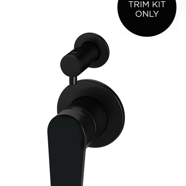 Round Diverter Mixer Paddle Handle Trim Kit (In-wall Body Not Included)