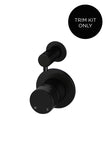 Round Diverter Mixer Pinless Handle Trim Kit (In-wall Body Not Included)