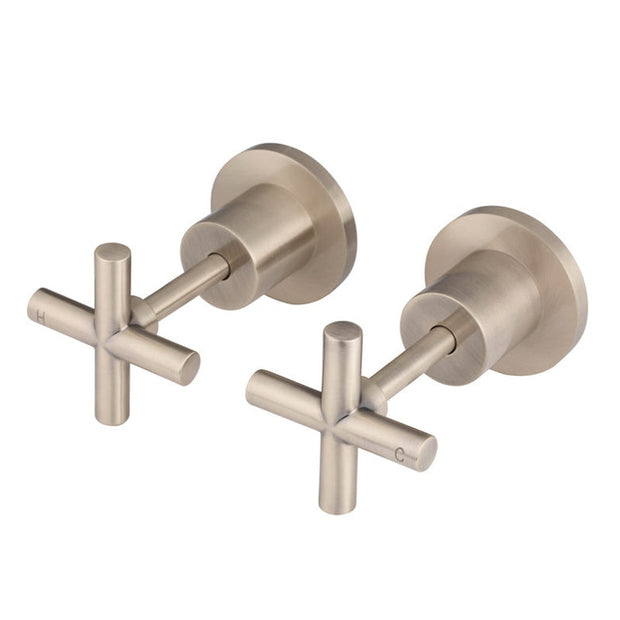 Round Cross Handle Jumper Valve Wall Top Assemblies