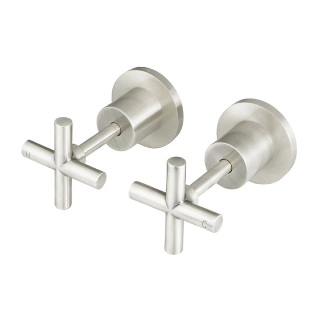 Round Cross Handle Jumper Valve Wall Top Assemblies