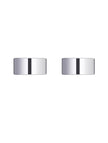 Circular Wall Taps - Polished Chrome