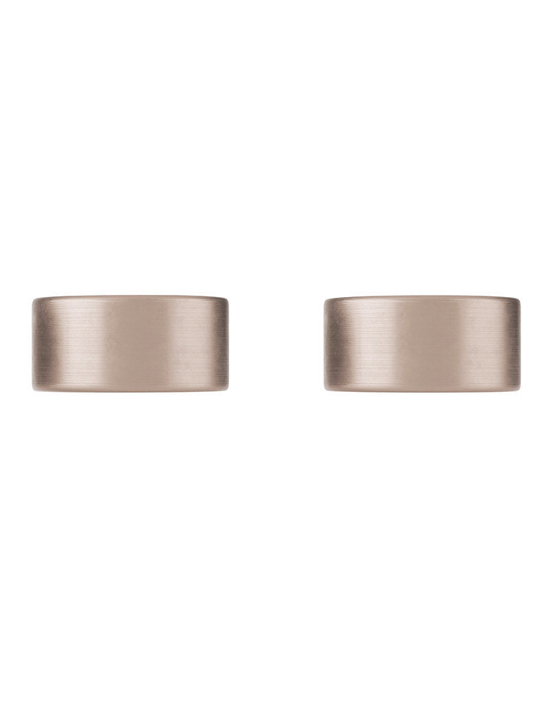 Circular Wall Taps - Champagne