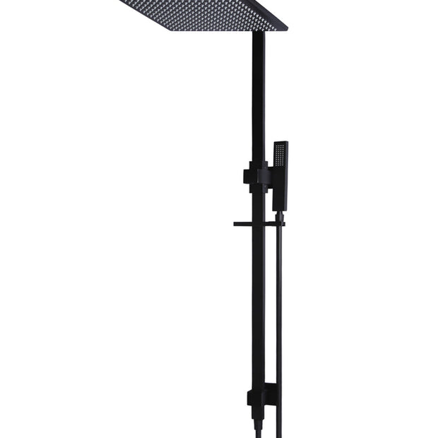 Square Combination Shower Rail