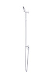 Round Three Function Hand Shower on Rail Column - Polished Chrome