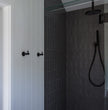 Round Robe Hook - Matte Black