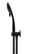 Round Hand Shower on Swivel Bracket - Matte Black