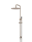 Round Combination Shower Rail, 300mm Rose, Single Function Hand Shower