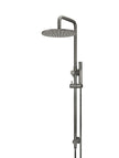 Round Combination Shower Rail, 300mm Rose, Single Function Hand Shower