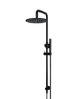 Round Combination Shower Rail, 300mm Rose, Single Function Hand Shower