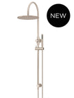 Round Gooseneck Shower Set with 300mm rose, Single-Function Hand Shower