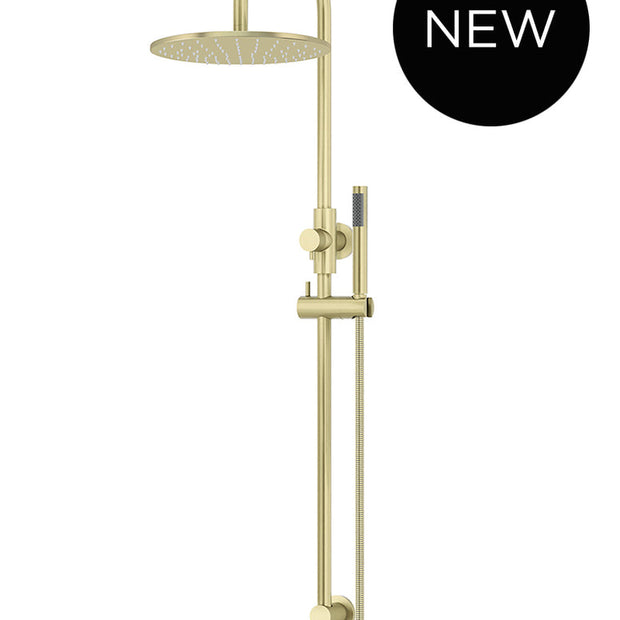 Round Gooseneck Shower Set with 300mm rose, Single-Function Hand Shower