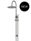 Round Gooseneck Shower Set with 300mm rose, Single-Function Hand Shower