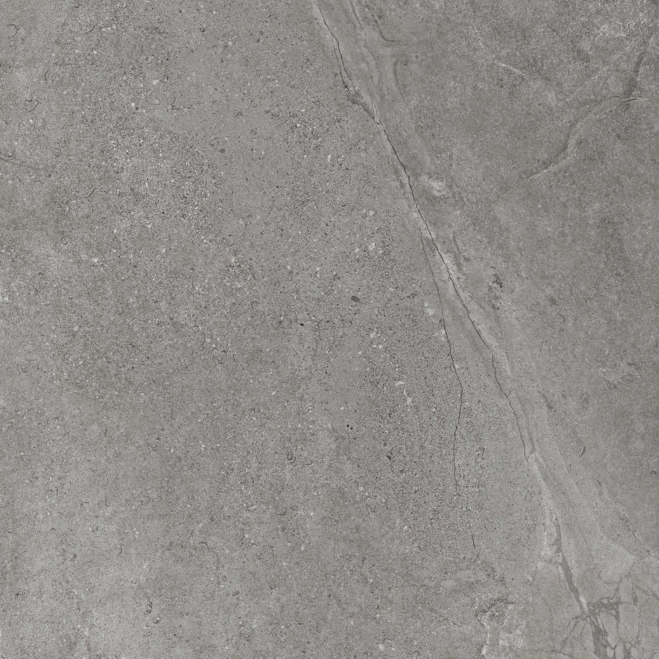 Magic Stone Mid Grey Marble Look Porcelain Tiles tile