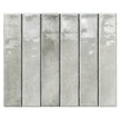 Mallorca Ash Grey Gloss Porcelain Tiles 50x250mm tile