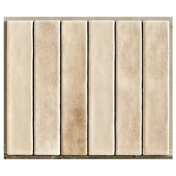 Mallorca Beige Matt Porcelain Tiles 50x250mm tile